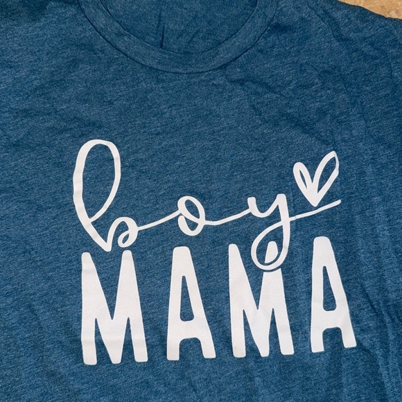 Boy Mama T shirt NWOT LARGE - Picture 2 of 3
